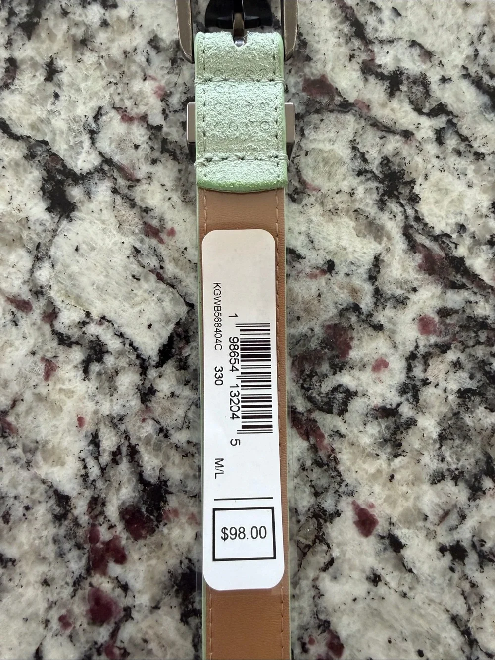 Genuine Suede Leather Rhinestone Belt – Kurt Geiger